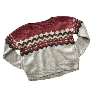 NWOT Victoria’s Secret Pocketed Boatneck Heavyweight Knit Sweater